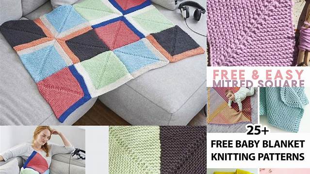 47+ Free Knitting Patterns Blanket Squares To Download