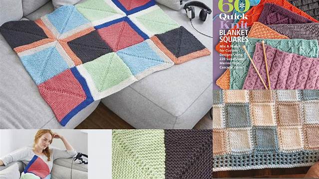 52+ Free Knitting Patterns Blanket Squares Uk For Beginners