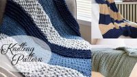 33+ Free Knitting Patterns Blankets Throws Beginners