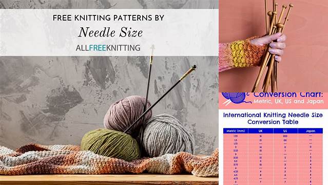 93+ Free Knitting Patterns By Needle Size