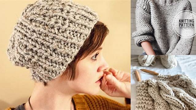 57+ Free Knitting Patterns Chunky Yarn