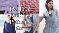 84+ Free Knitting Patterns Cotton Yarn Ladies