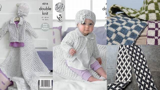 16+ Free Knitting Patterns Double Knit