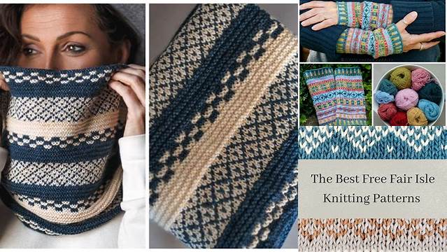 63+ Free Knitting Patterns Fair Isle