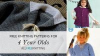 93+ Free Knitting Patterns For 4 Year Olds