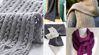 56+ Free Knitting Patterns For A Scarf