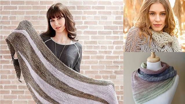 54+ Free Knitting Patterns For A Shawl