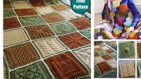 6+ Free Knitting Patterns For Afghan Squares