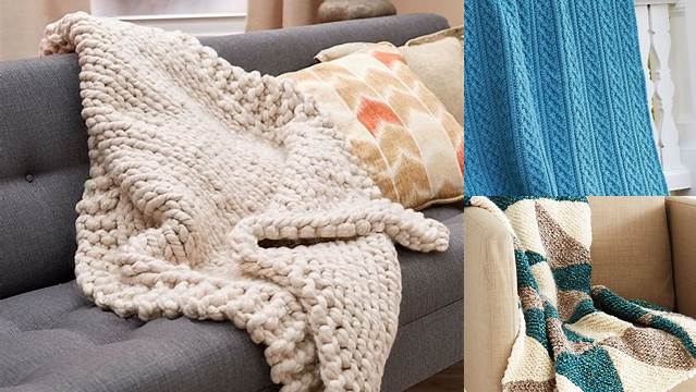 14+ Free Knitting Patterns For Afghan Throws