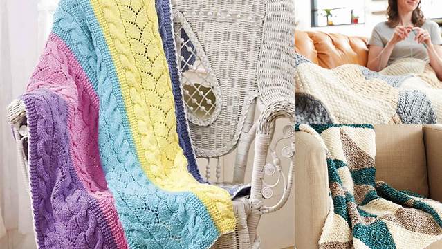 30+ Free Knitting Patterns For Afghan