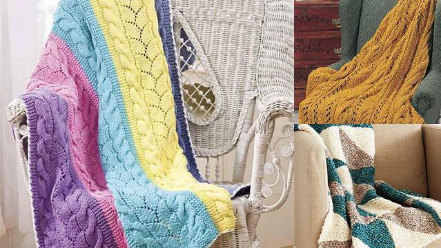 11+ Free Knitting Patterns For Afghans