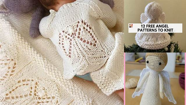 91+ Free Knitting Patterns For Angel Babies