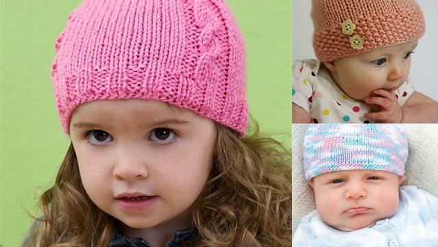 48+ Free Knitting Patterns For Babies Beanies