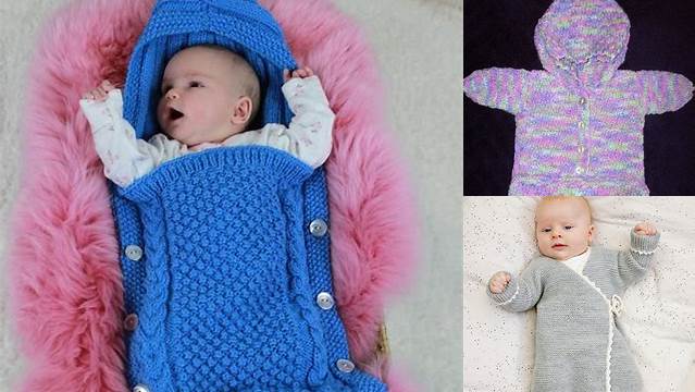 52+ Free Knitting Patterns For Babies Born Asleep