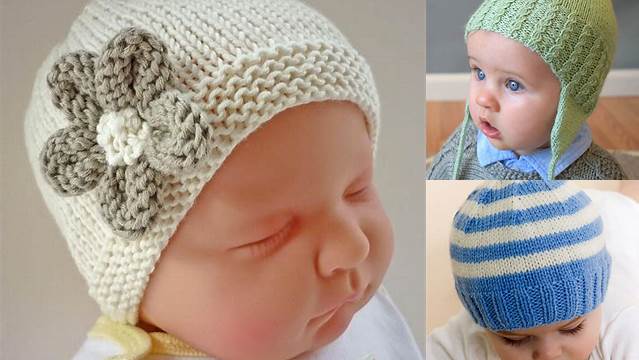 97+ Free Knitting Patterns For Babies Hats Uk