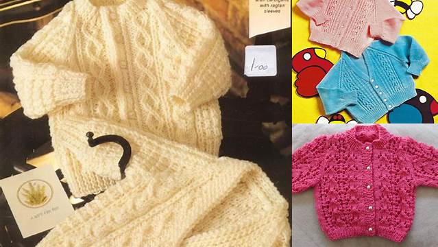 39+ Free Knitting Patterns For Babies In 8 Ply