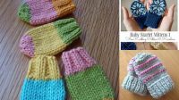 61+ Free Knitting Patterns For Babies Mittens