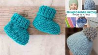 68+ Free Knitting Patterns For Babies Straight Needles For Beginners