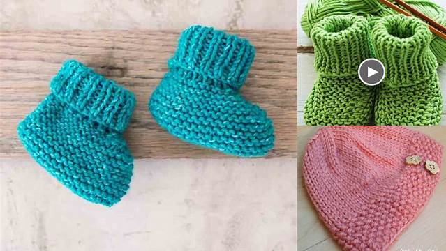 42+ Free Knitting Patterns For Babies Straight Needles Pdf