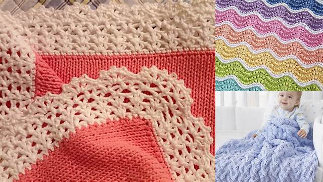 27+ Free Knitting Patterns For Baby Blanket Borders