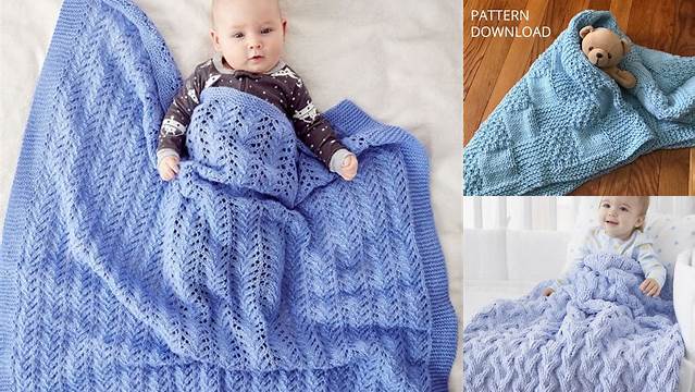 56+ Free Knitting Patterns For Baby Blankets Australia