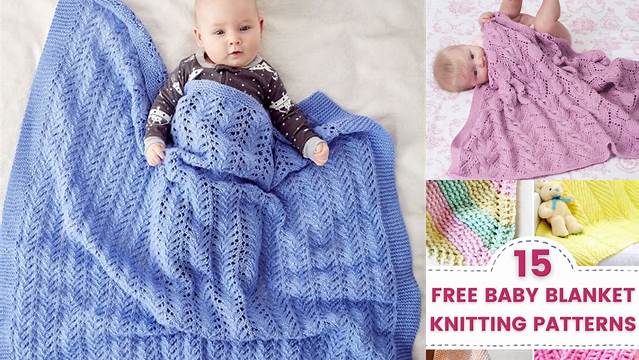 69+ Free Knitting Patterns For Baby Blankets For Beginners