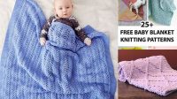 94+ Free Knitting Patterns For Baby Blankets Straight Needles