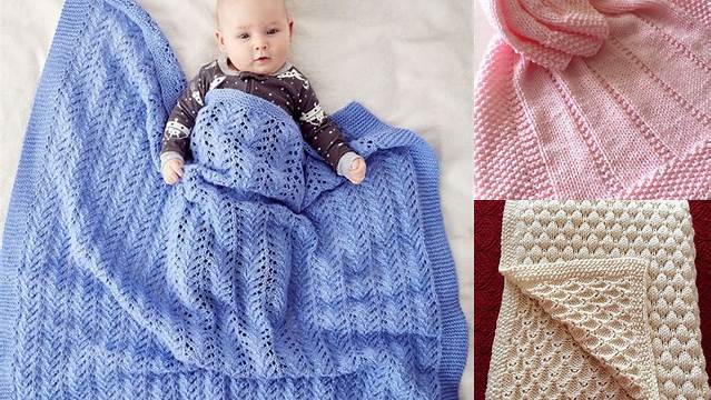 21+ Free Knitting Patterns For Baby Blankets Uk