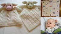 82+ Free Knitting Patterns For Baby Blankets With Animals