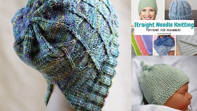 36+ Free Knitting Patterns For Baby Bonnets On Straight Needles