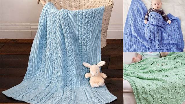 32+ Free Knitting Patterns For Baby Boy Blankets