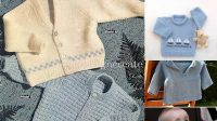 84+ Free Knitting Patterns For Baby Boy Cardigans