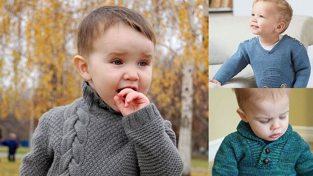 69+ Free Knitting Patterns For Baby Boy Sweaters