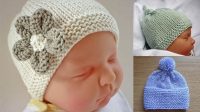 74+ Free Knitting Patterns For Baby Caps