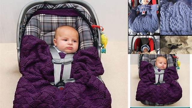 77+ Free Knitting Patterns For Baby Car Seat Blankets