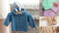 60+ Free Knitting Patterns For Baby Cardigans Uk