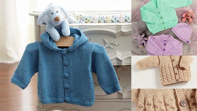 60+ Free Knitting Patterns For Baby Cardigans Uk