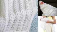 68+ Free Knitting Patterns For Baby Christening Blankets