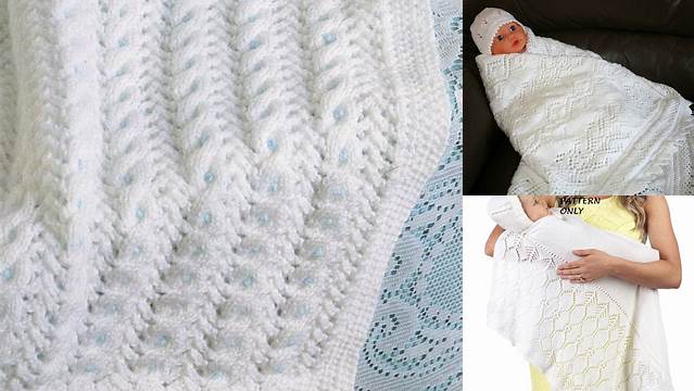 68+ Free Knitting Patterns For Baby Christening Blankets