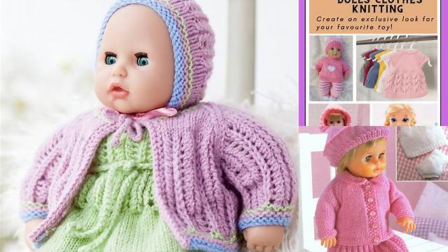 37+ Free Knitting Patterns For Baby Dolls Clothes Uk