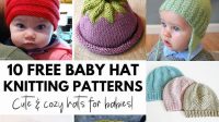 84+ Free Knitting Patterns For Baby Hats On Circular Needles