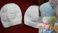 19+ Free Knitting Patterns For Baby Hats On Straight Needles 4 Ply