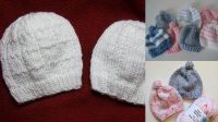 93+ Free Knitting Patterns For Baby Hats On Straight Needles Dk