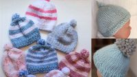 44+ Free Knitting Patterns For Baby Hats On Straight Needles Pdf