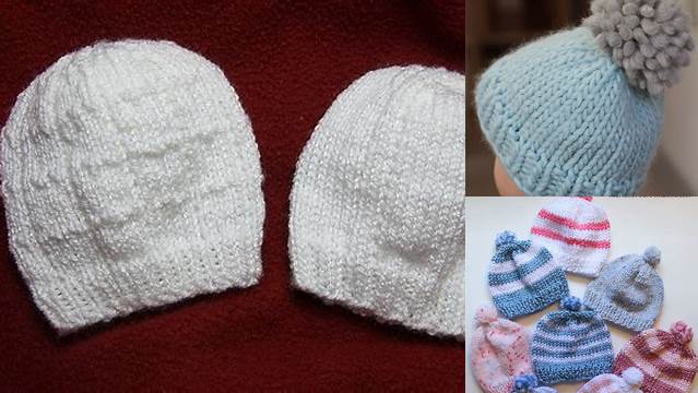 21+ Free Knitting Patterns For Baby Hats On Straight Needles Uk