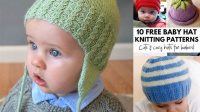 80+ Free Knitting Patterns For Baby Hats To Download