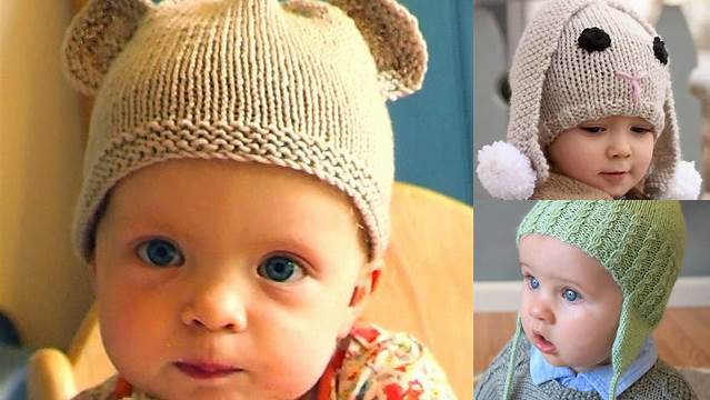 83+ Free Knitting Patterns For Baby Hats With Ears