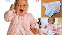 91+ Free Knitting Patterns For Baby Matinee Sets