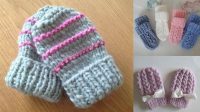 32+ Free Knitting Patterns For Baby Mittens And Booties Pdf