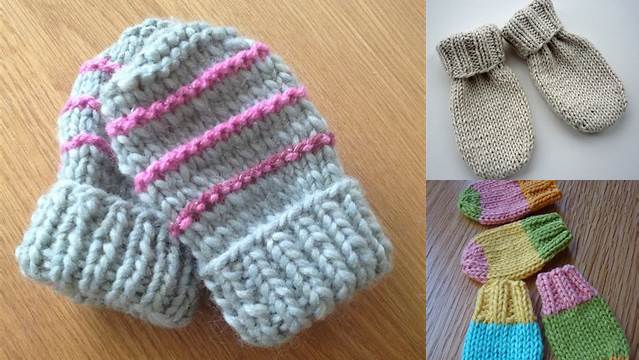 9+ Free Knitting Patterns For Baby Mittens And Booties